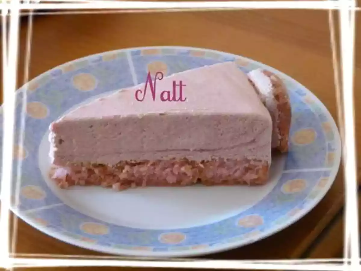 Charlotte aux fruits rouges et fromage blanc