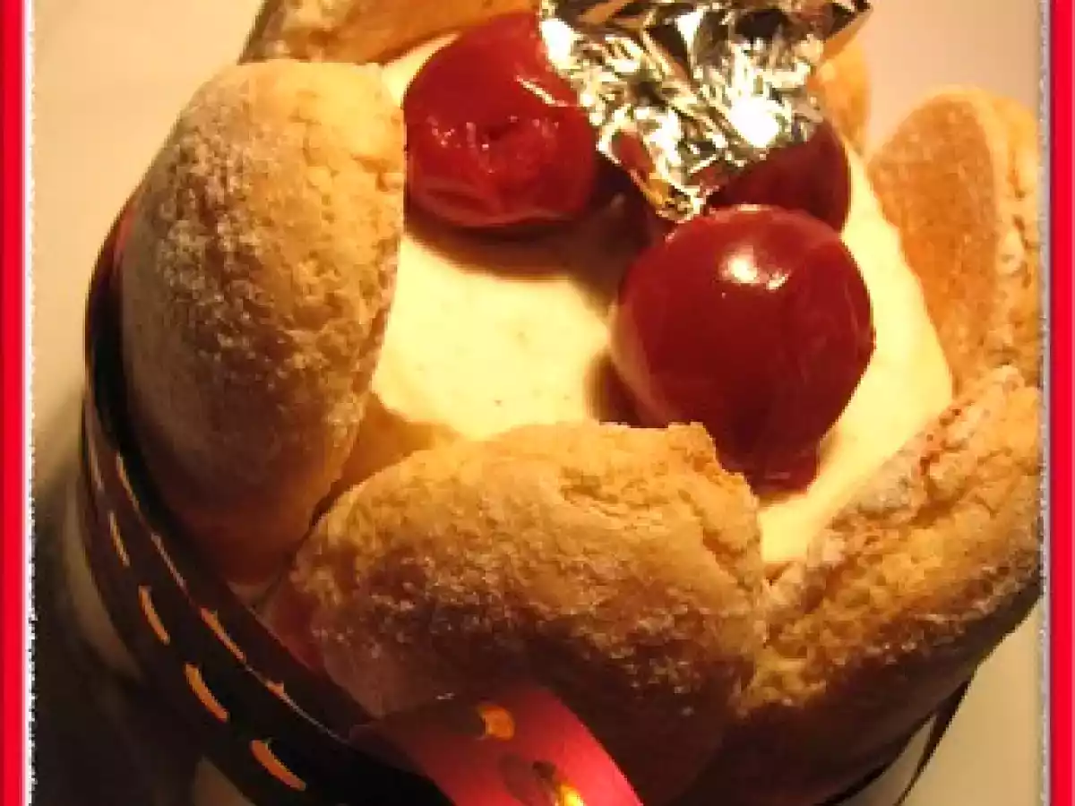 Charlotte aux griottes et vanille - photo 2