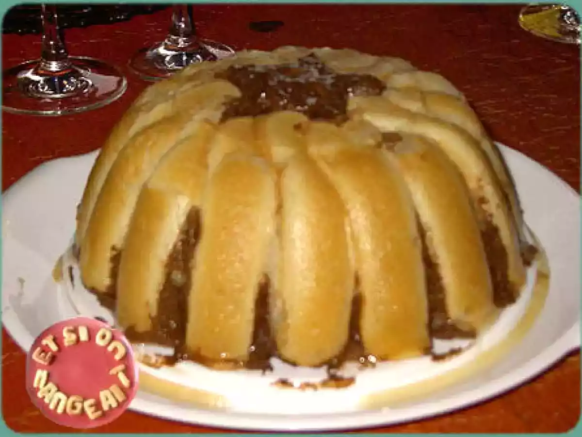 Charlotte aux poires et au chocolat