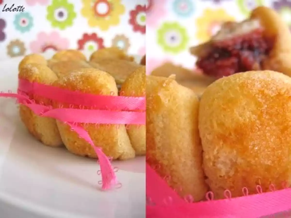 Charlotte crémeuse marrons/framboises?pour grands enfants ! - photo 3