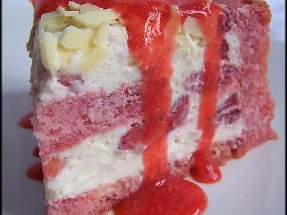 Charlotte en rose et blanc pour mon papa et les 5 ans du blog !