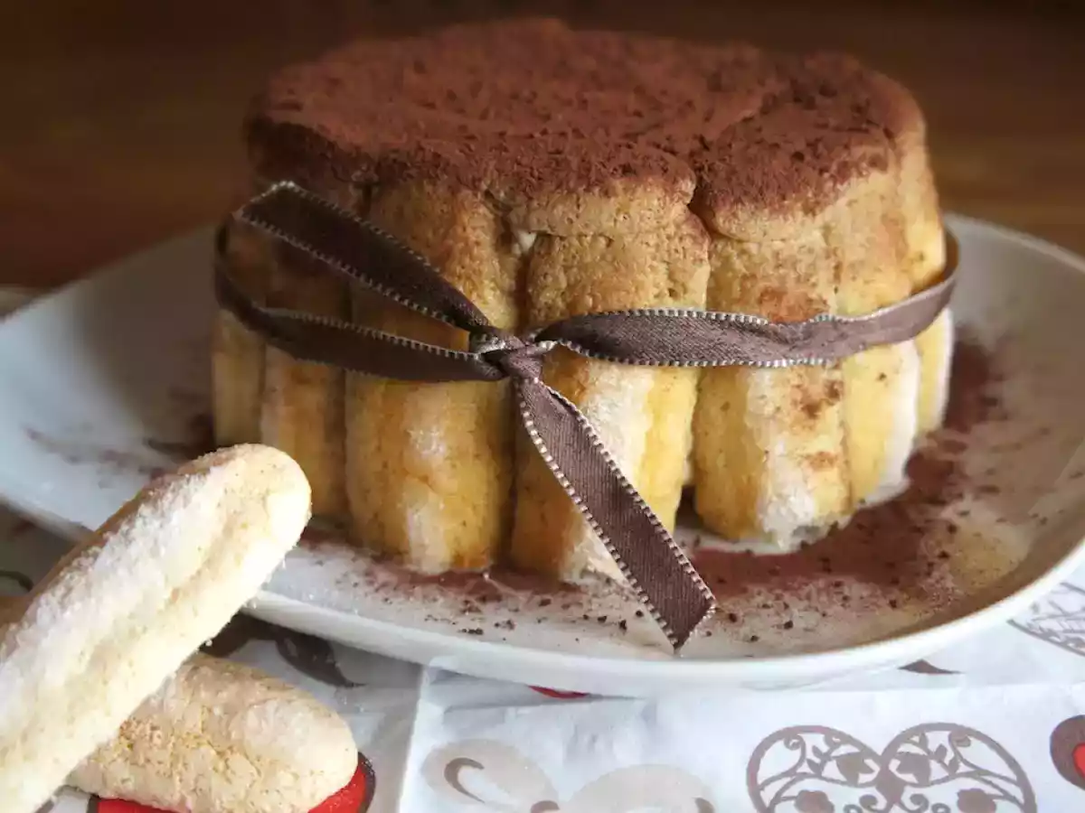 Charlotte façon Tiramisu