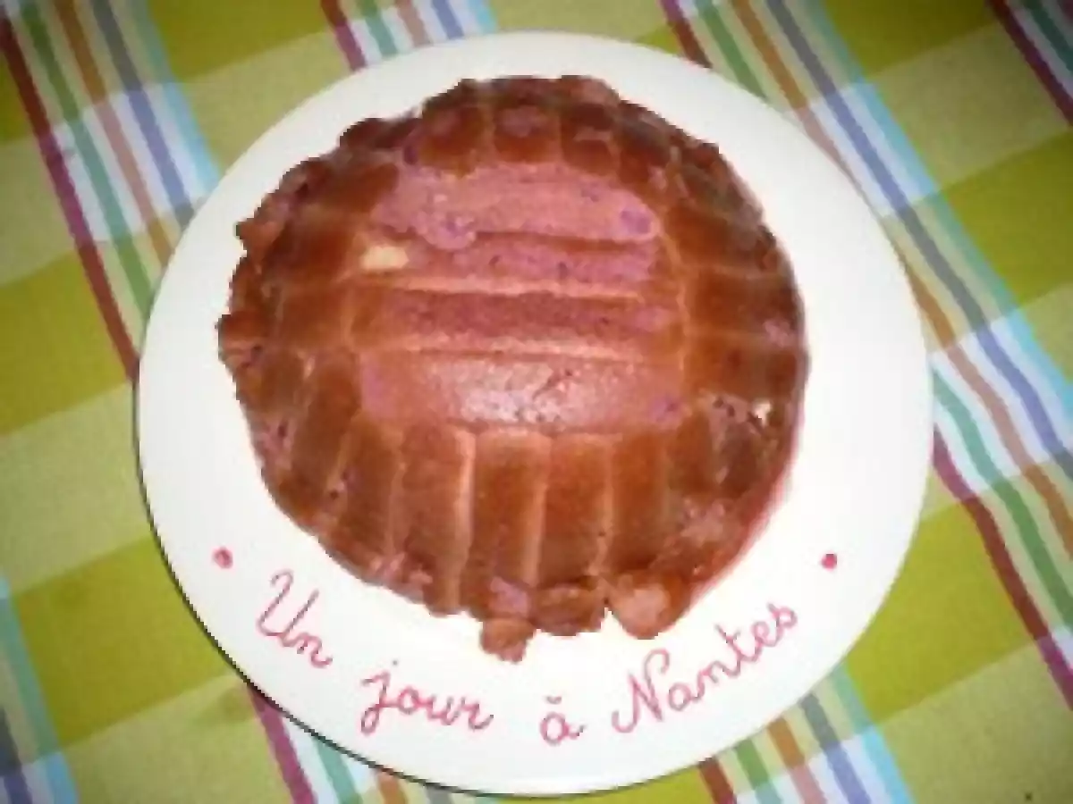 Charlotte légère aux cerises