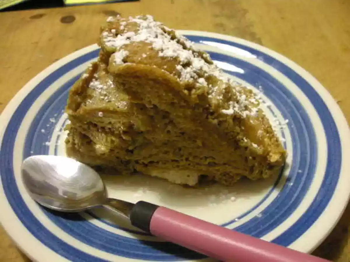 * Charlotte mousse de café *