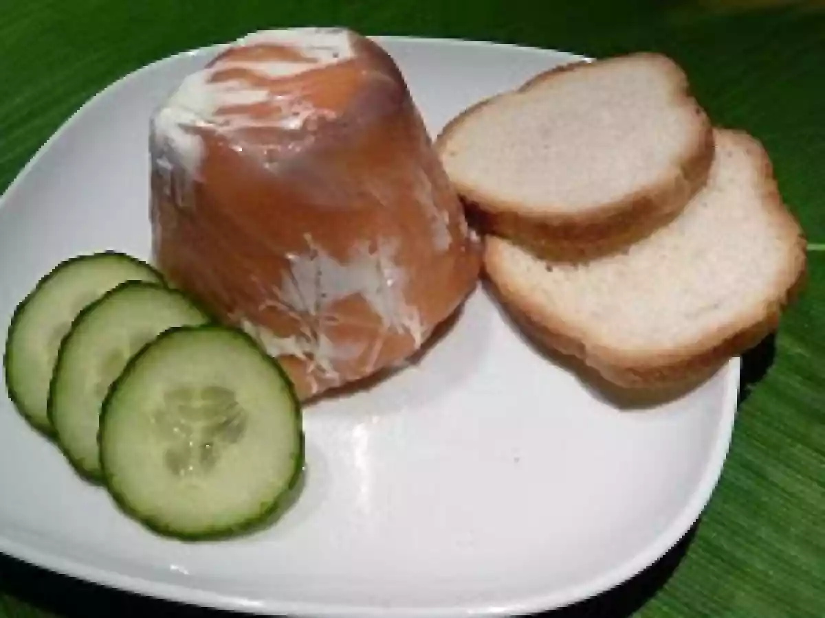 Charlotte Salée au Saumon Fumé et Concombre - photo 2