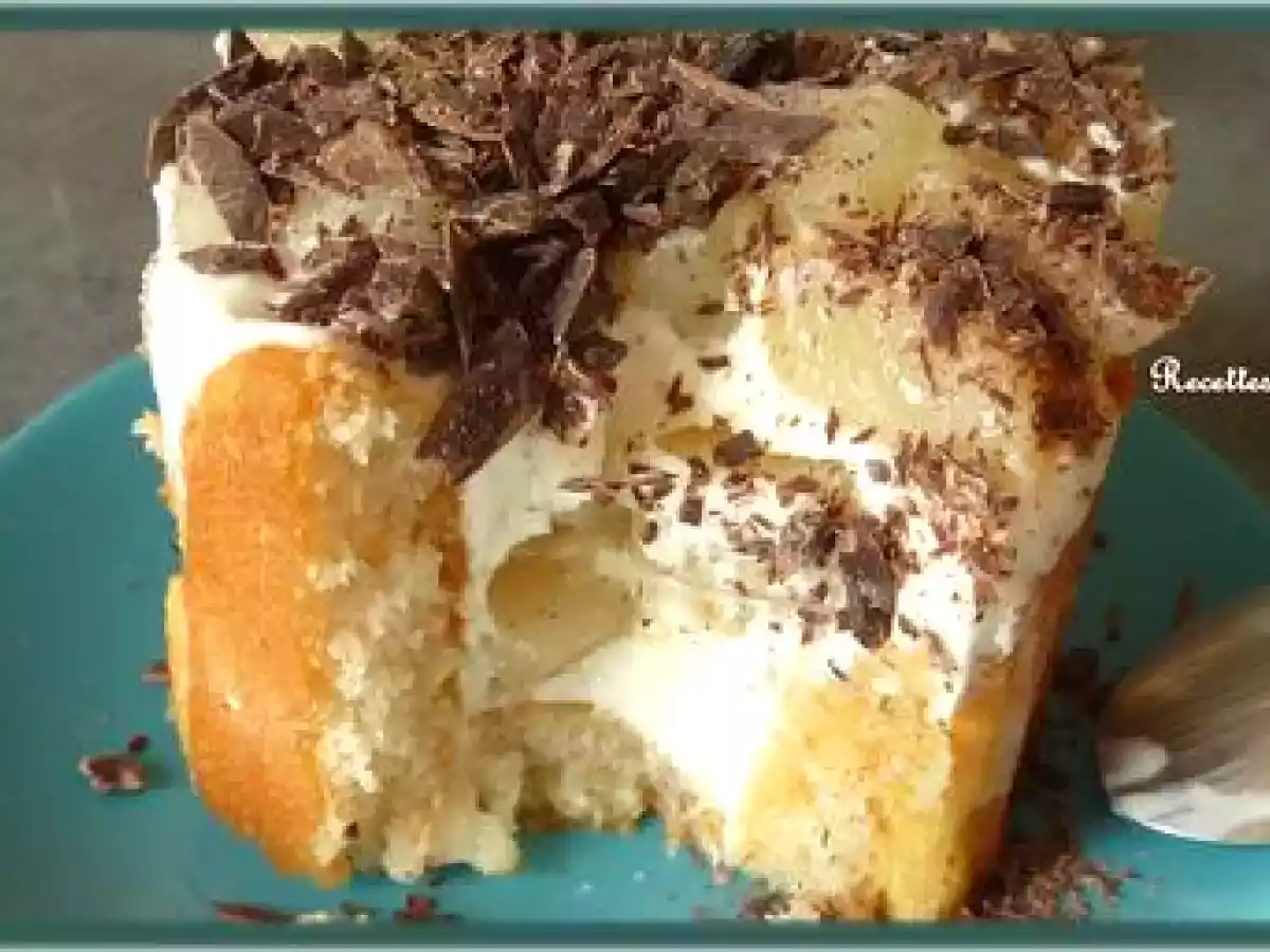 CHARLOTTES AUX POIRES, VANILLE ET PETITS SUISSES - photo 3