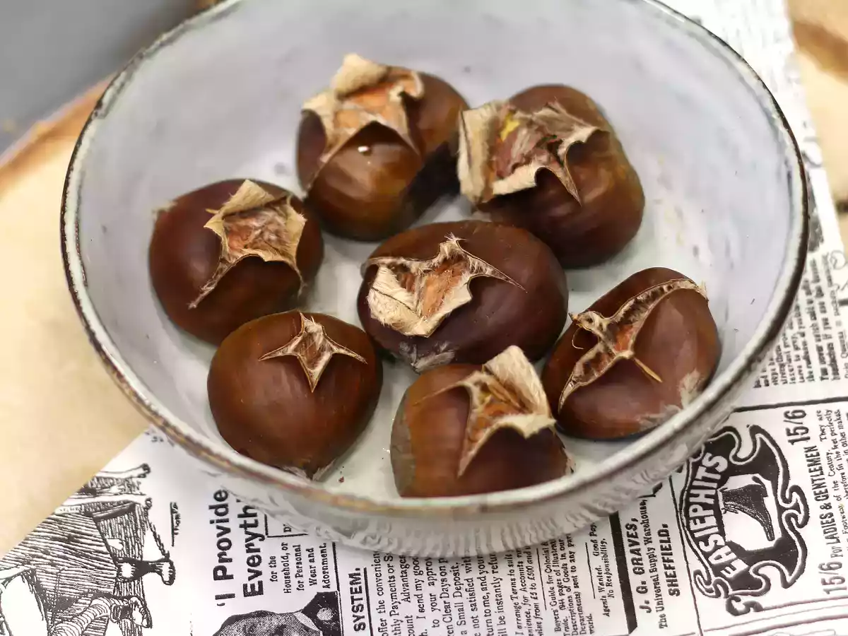 Châtaignes au micro-ondes, prêtes en 7 minutes seulement ! - photo 2