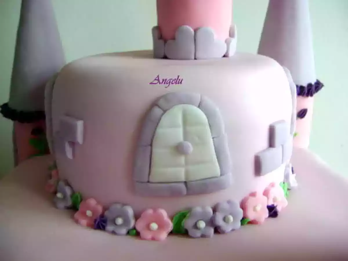 Château de Princesse - Princess castle cake - photo 3