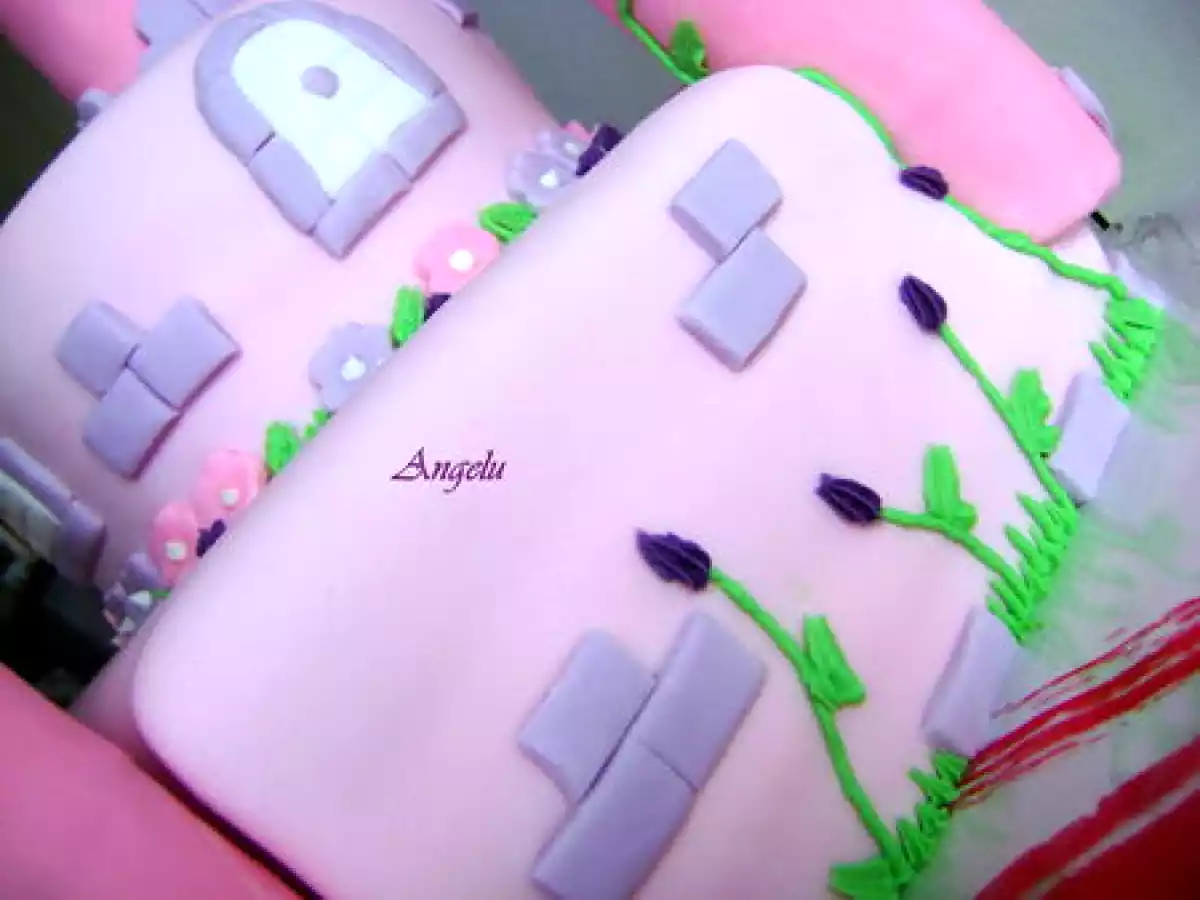 Château de Princesse - Princess castle cake - photo 4