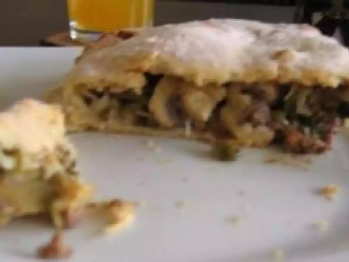 Chausson à la viande, poireau et champignons? - photo 2