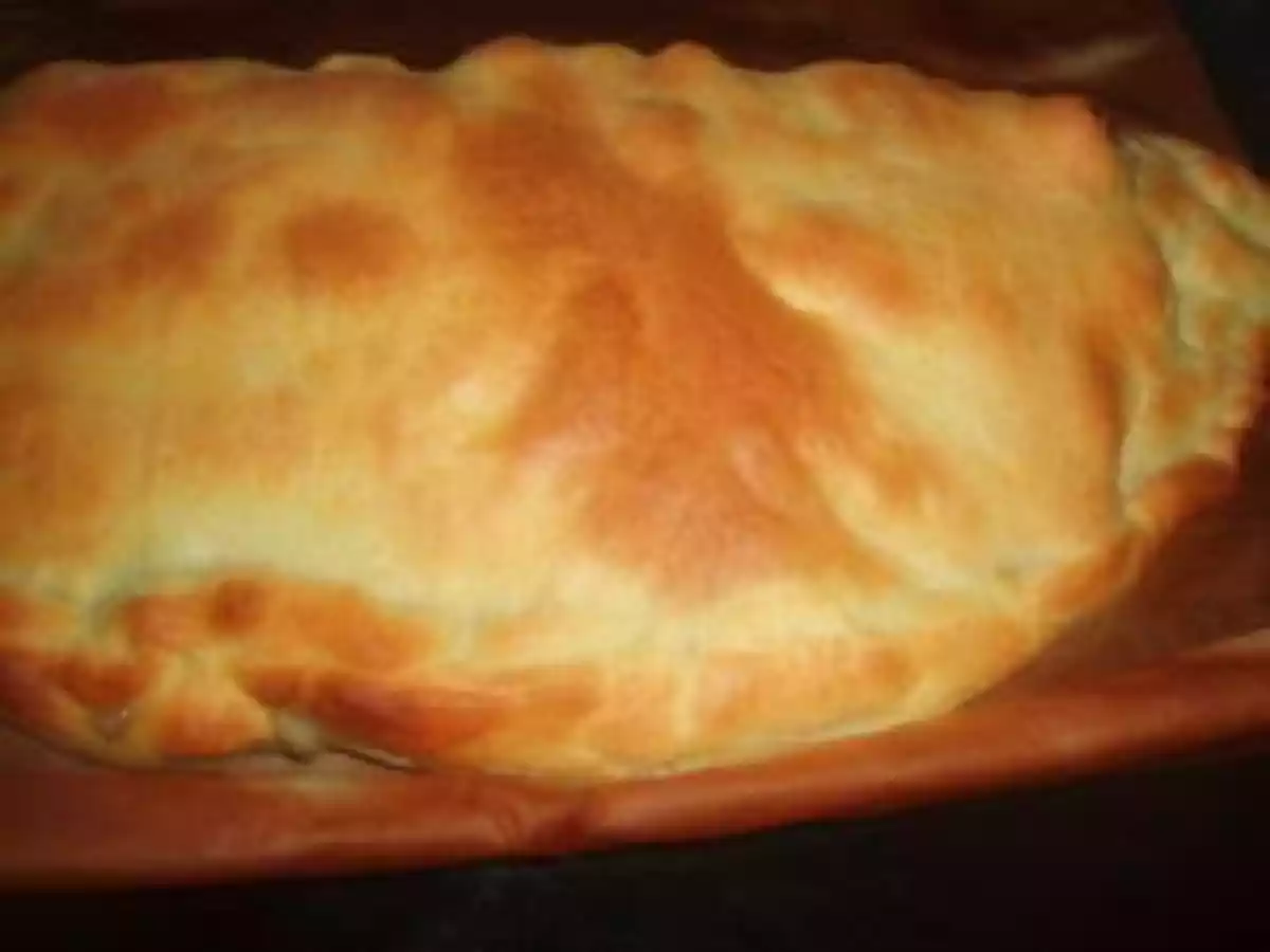 Chausson au Maroilles et champignons