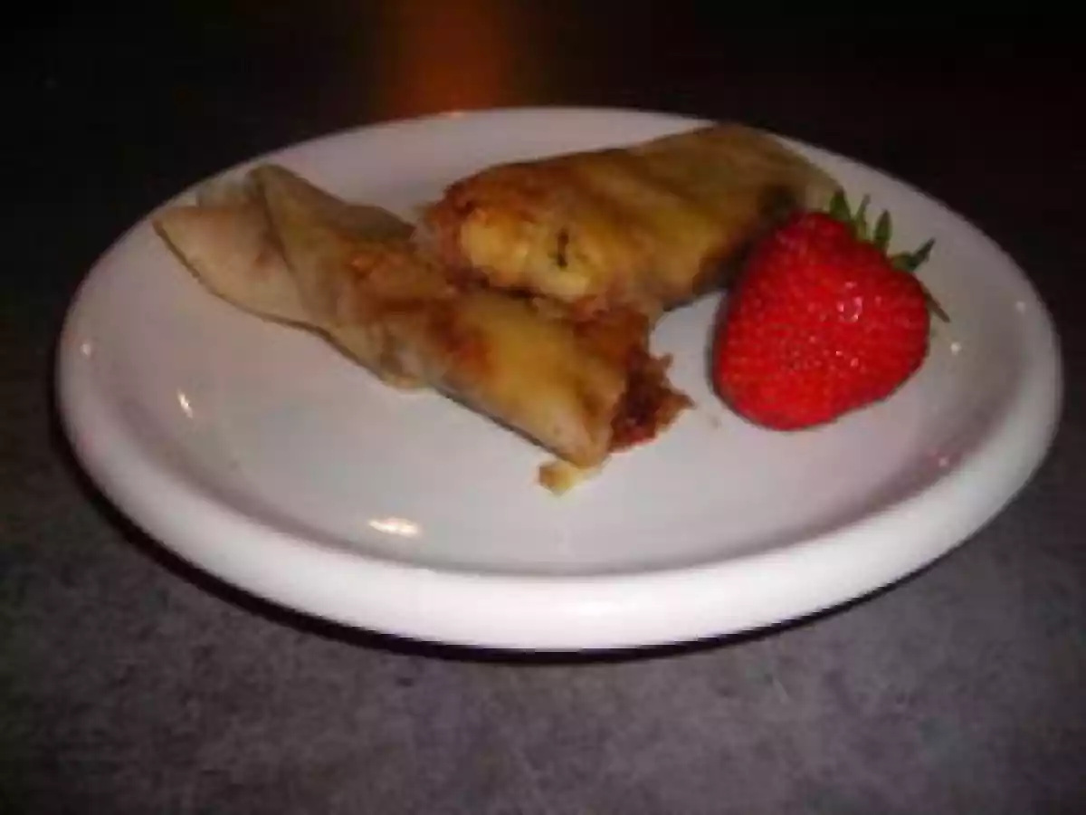 CHAUSSON DE BANANE AU CHOCOLAT