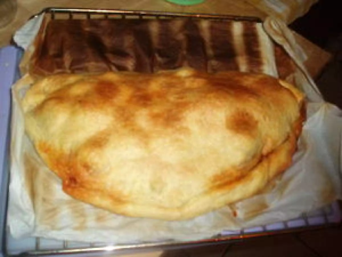 Chausson géant aux poivrons et chorizo - photo 2