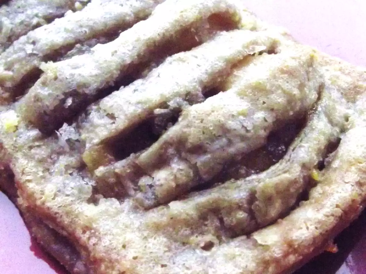 Chausson géant aux pommes caramélisé