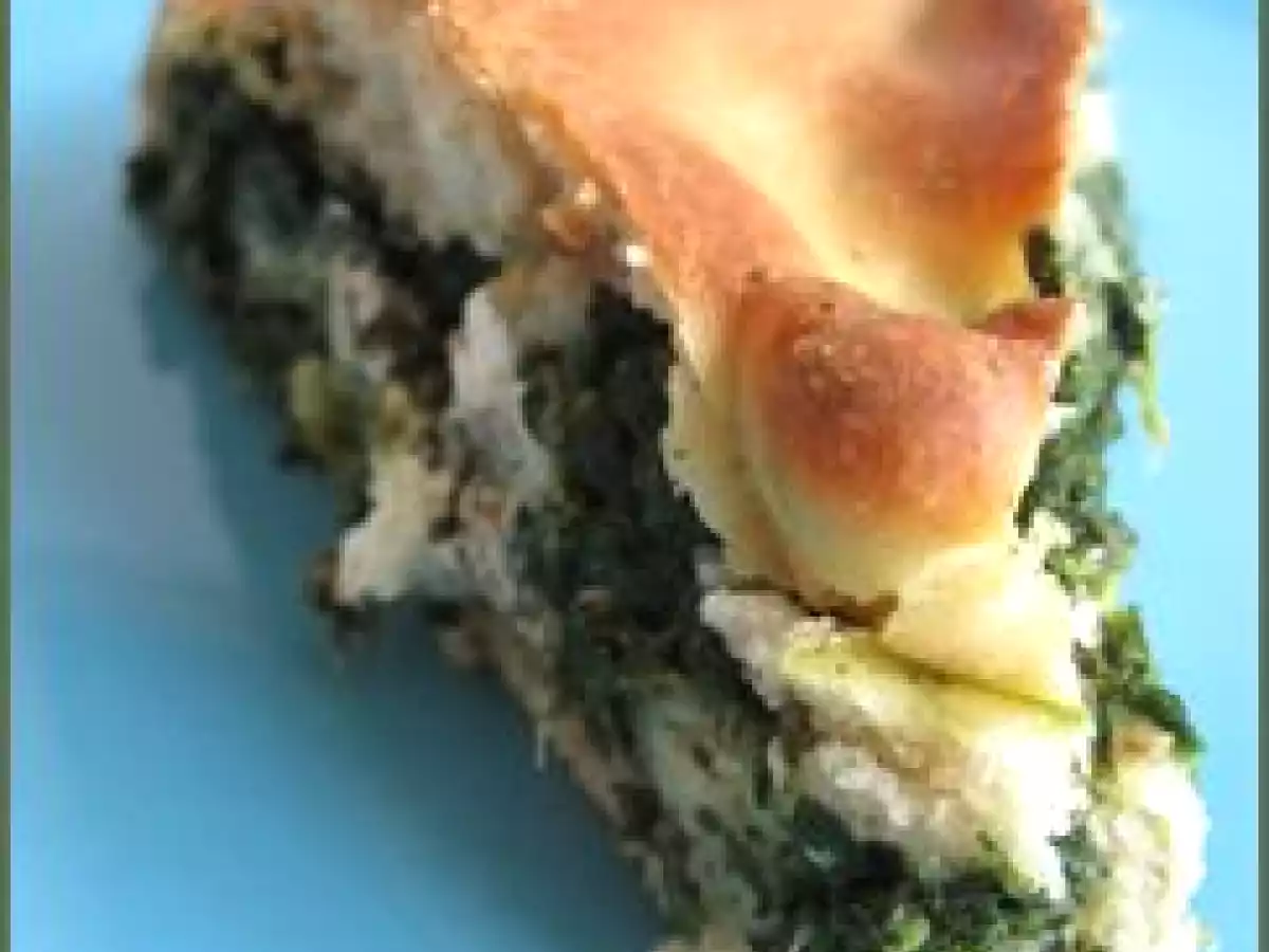 Chausson (tourte) épinards - feta
