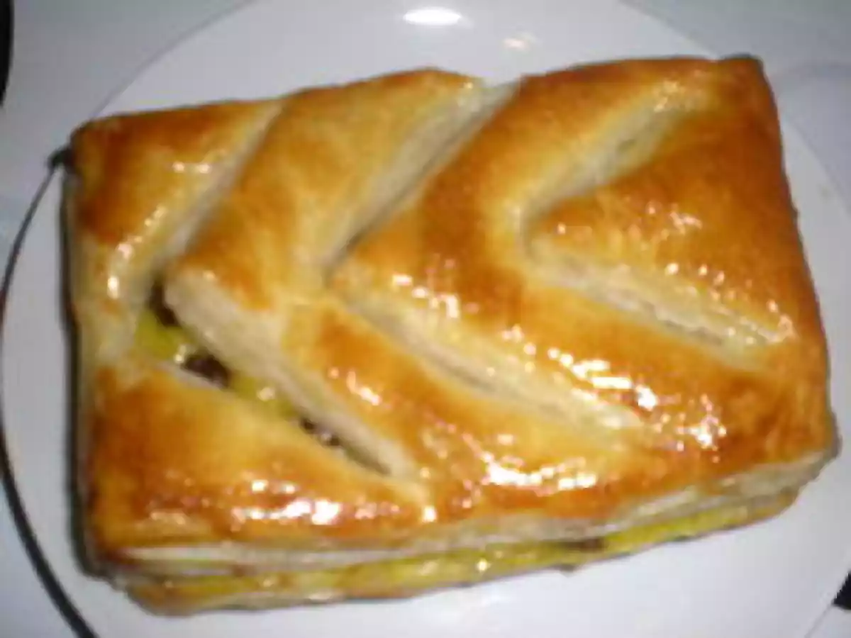 Chaussons à la Crème d'Orange et aux Pépites de Chocolats