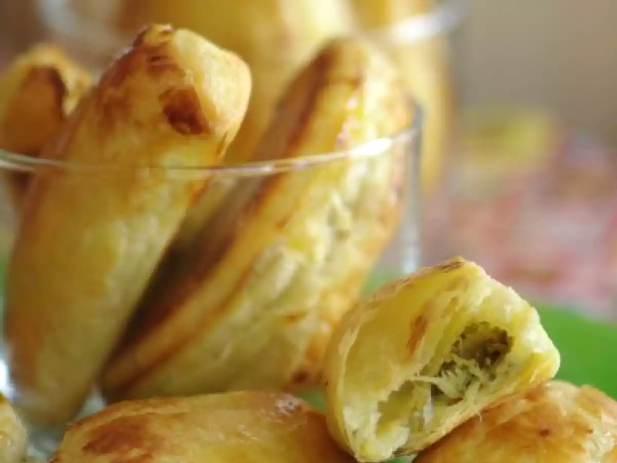 Chaussons à la féta et au brocoli