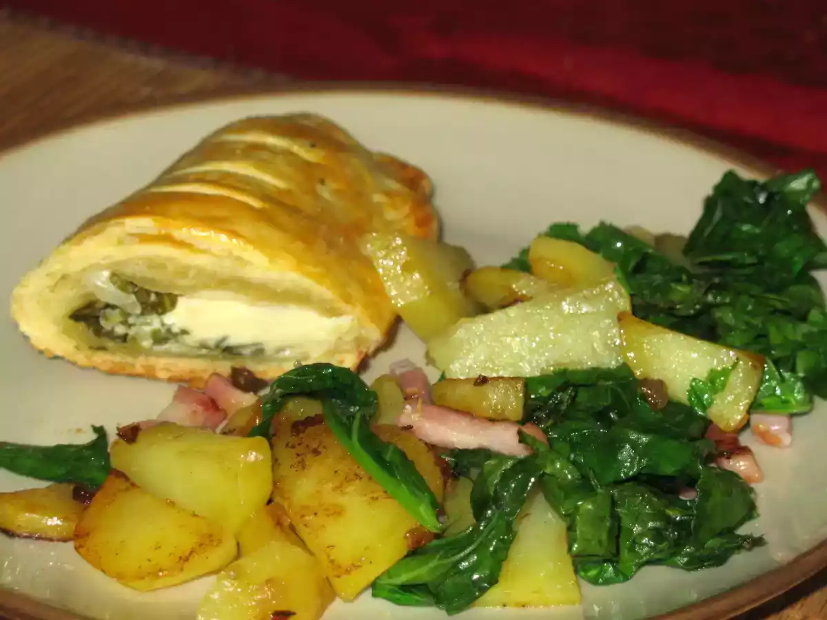 Chaussons aux bricolins et poêlée de pommes de terre - photo 2