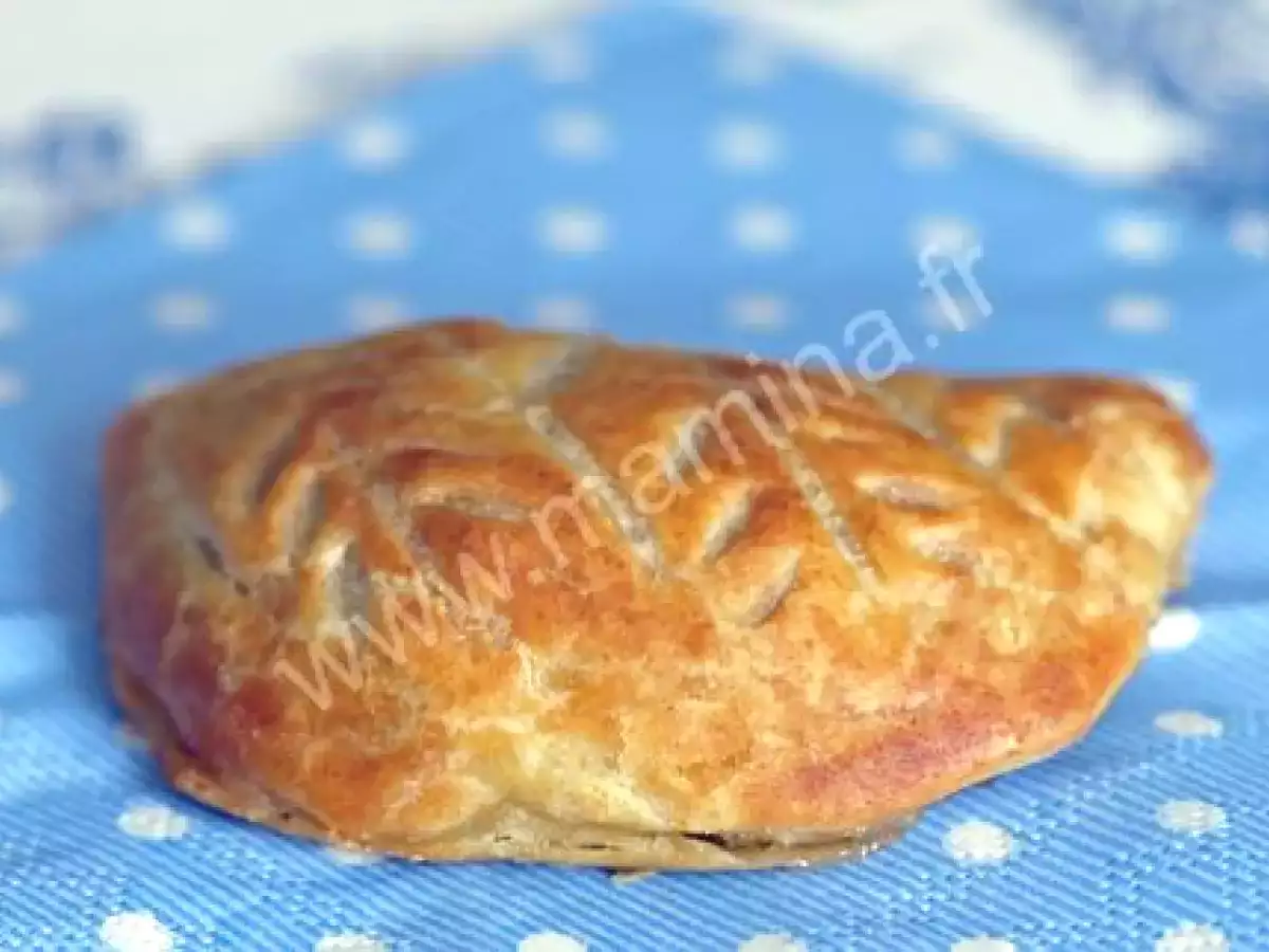 Chaussons aux mirabelles, au safran et à la crème de calissons - photo 2