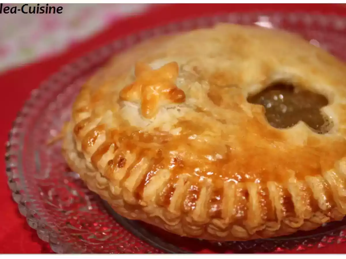 Chaussons aux pommes et à la vanille
