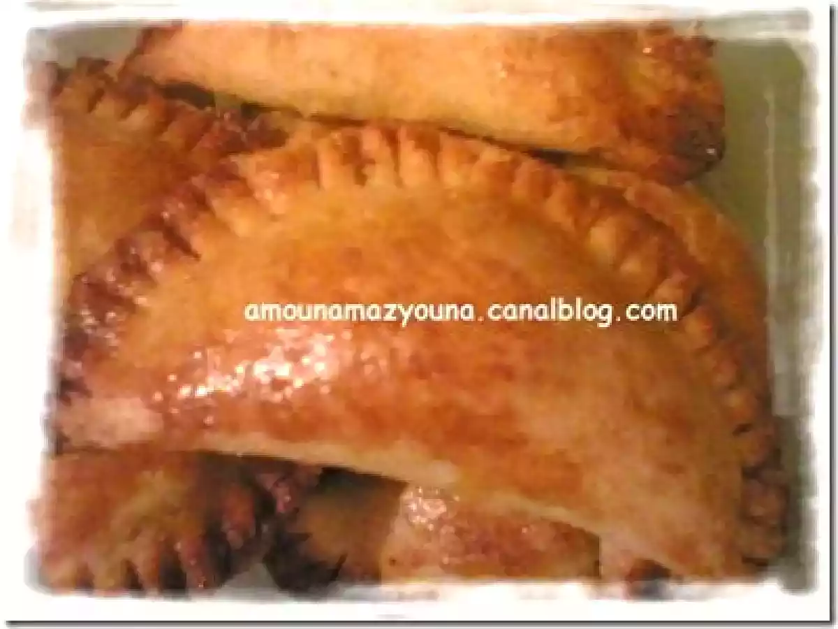 Chaussons de semoule farcies au foie