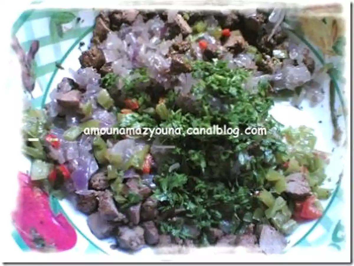 Chaussons de semoule farcies au foie - photo 3