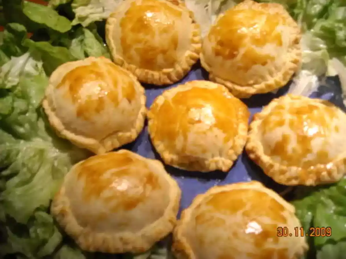 Chaussons endives-feta-jambon