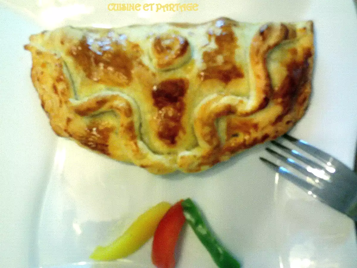 Chaussons farçie façon piperade