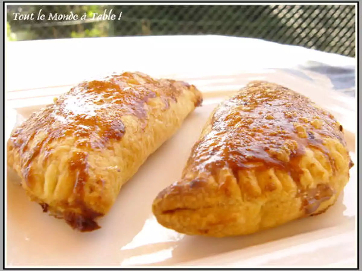 Chaussons poire, amande, chocolat - photo 5