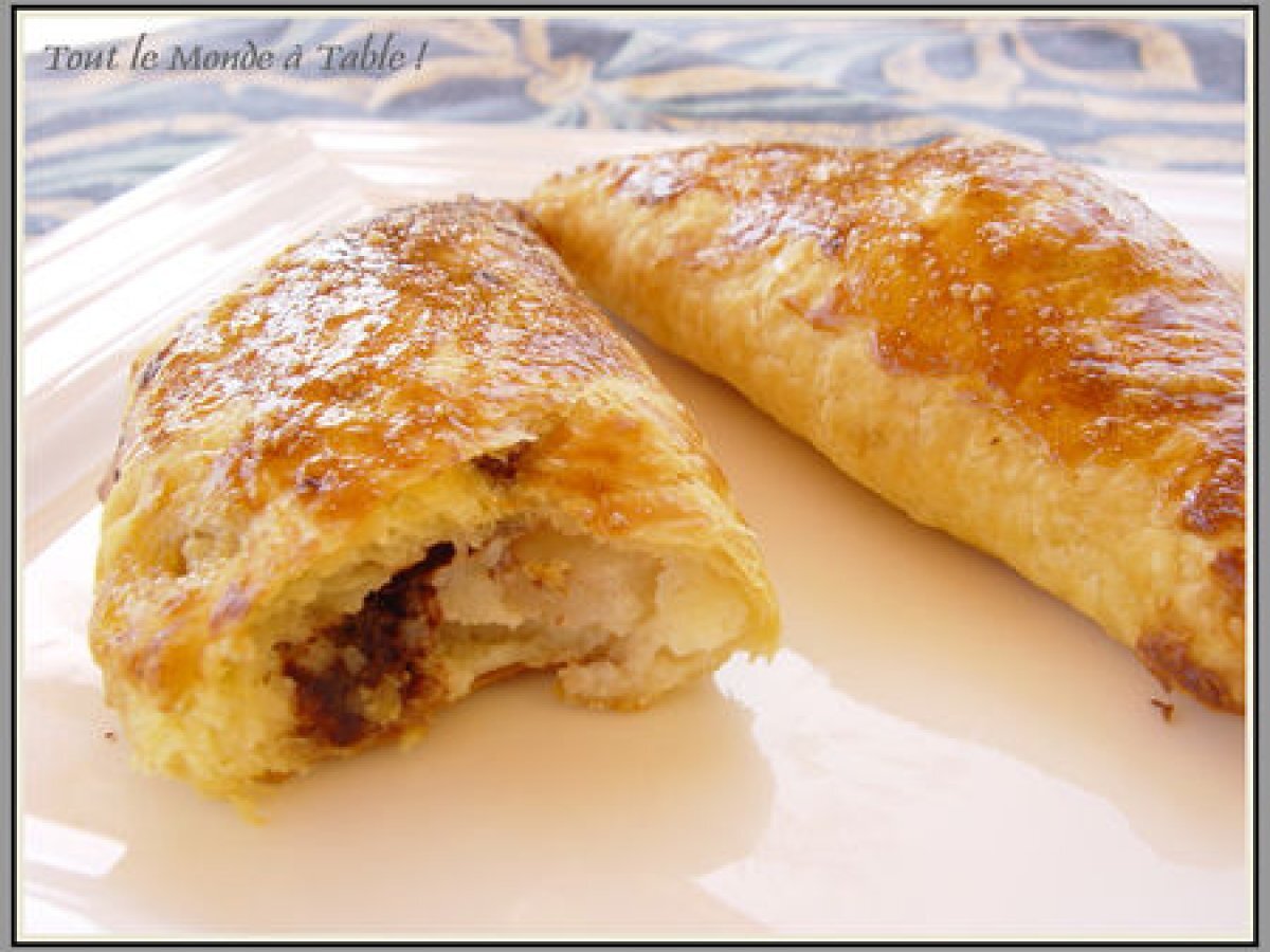 chausson cuir tartine et chocolat