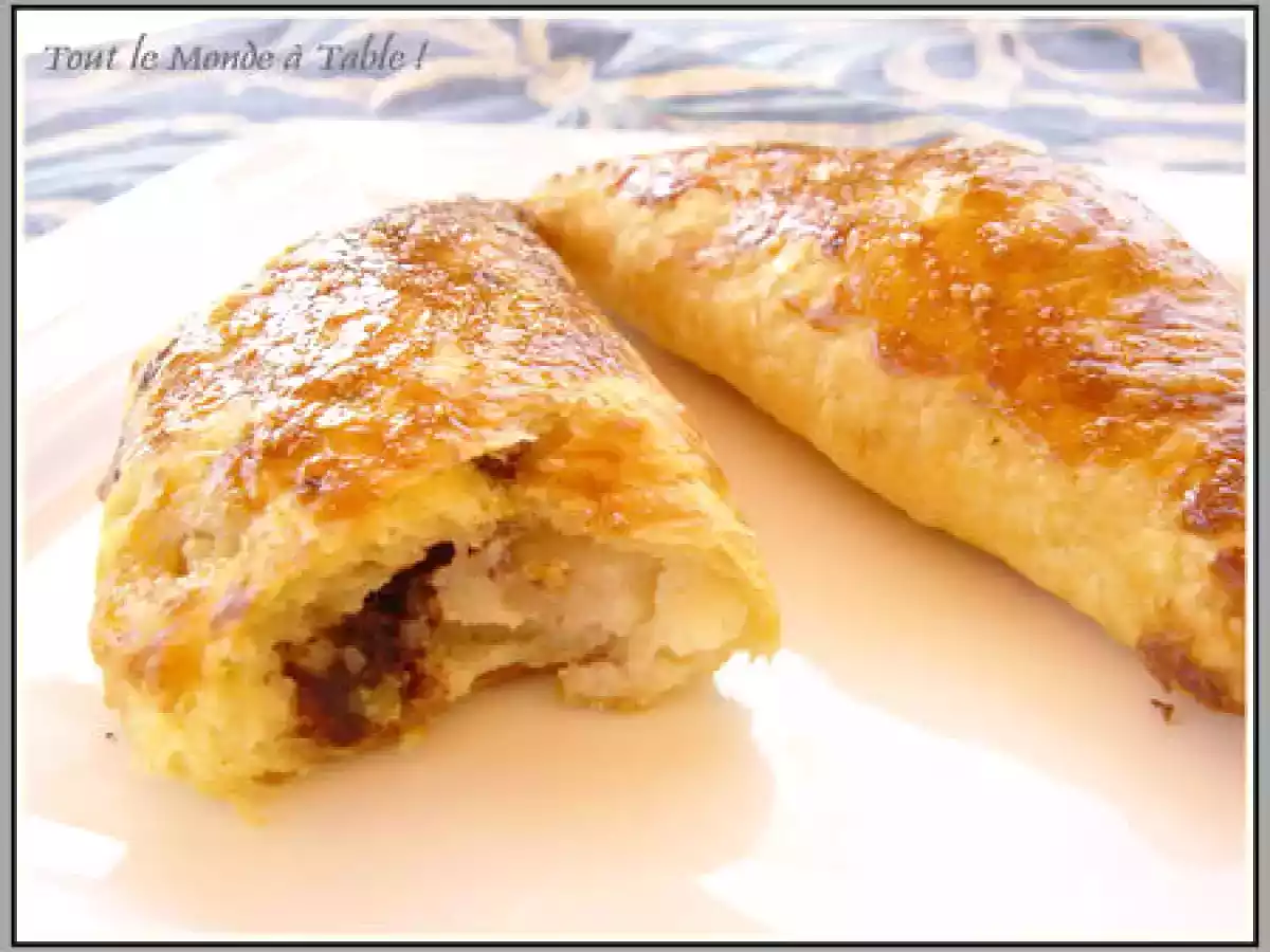 Chaussons poire, amande, chocolat - photo 6