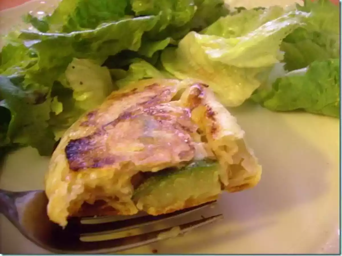 Chaussons (réussis!) aux courgettes et au chèvre - photo 2