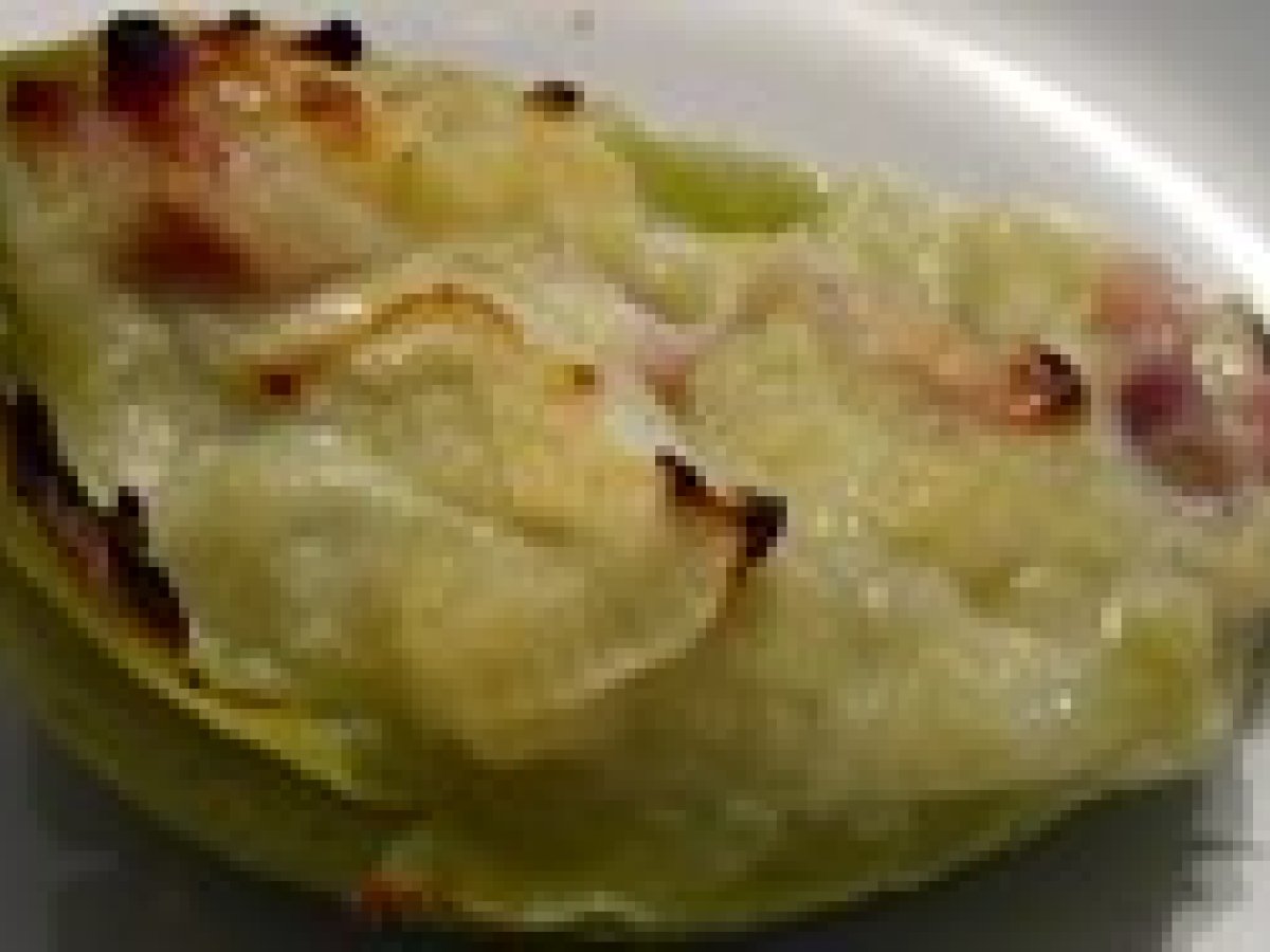 Recette de chayottes gratinées au fromage
