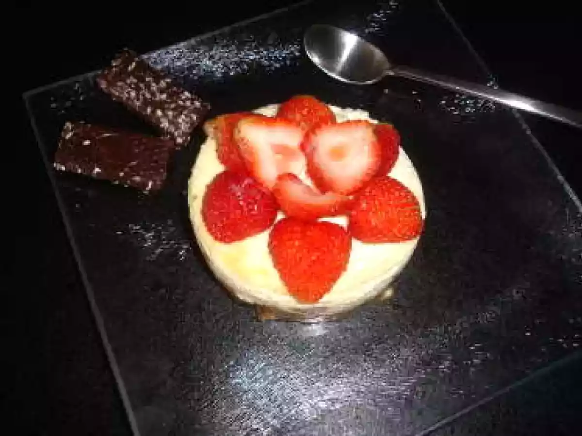 CHEESE CAKE A LA VANILLE
