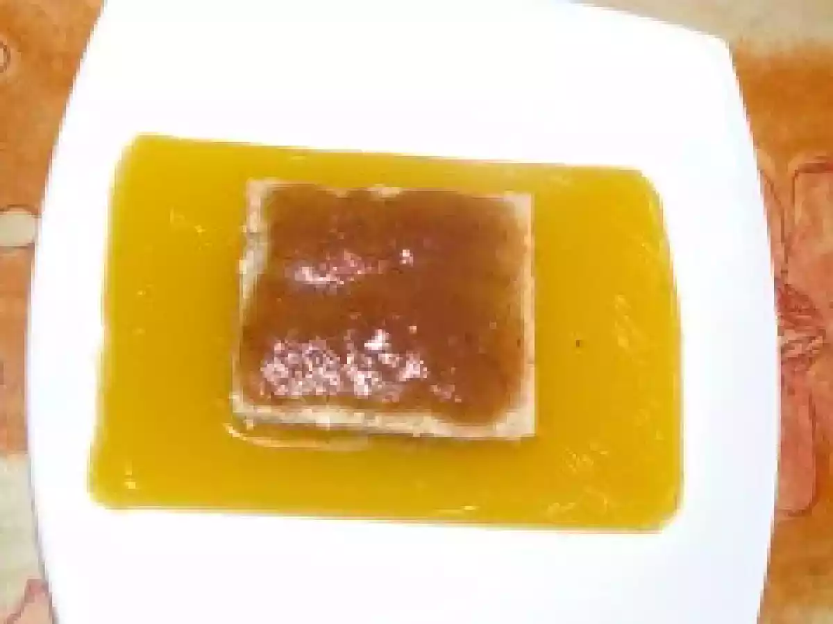 Cheese-cake aux dattes sur lit d'orange - passion - photo 2