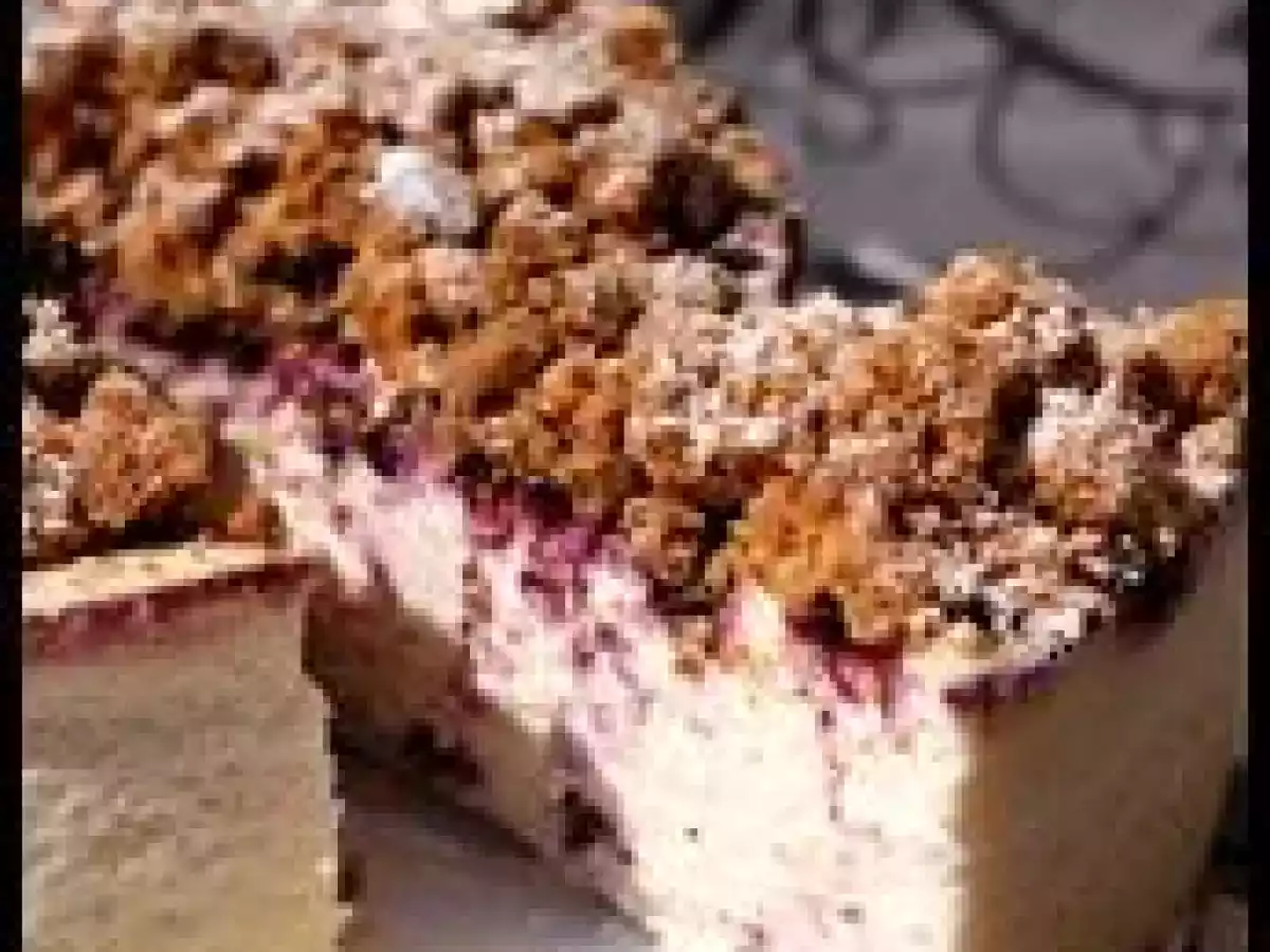 Cheese-cake crumbelisé aux myrtilles - photo 2