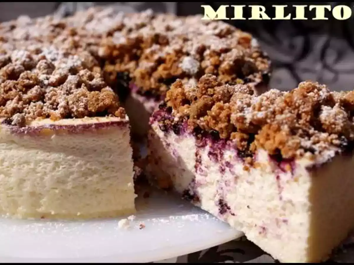 Cheese-cake crumbelisé aux myrtilles - photo 5