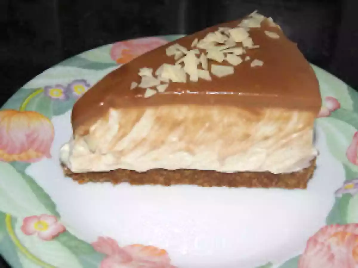 CHEESE CAKE SANS CUISSON AU CARAMEL ET SPECULOOS - photo 2