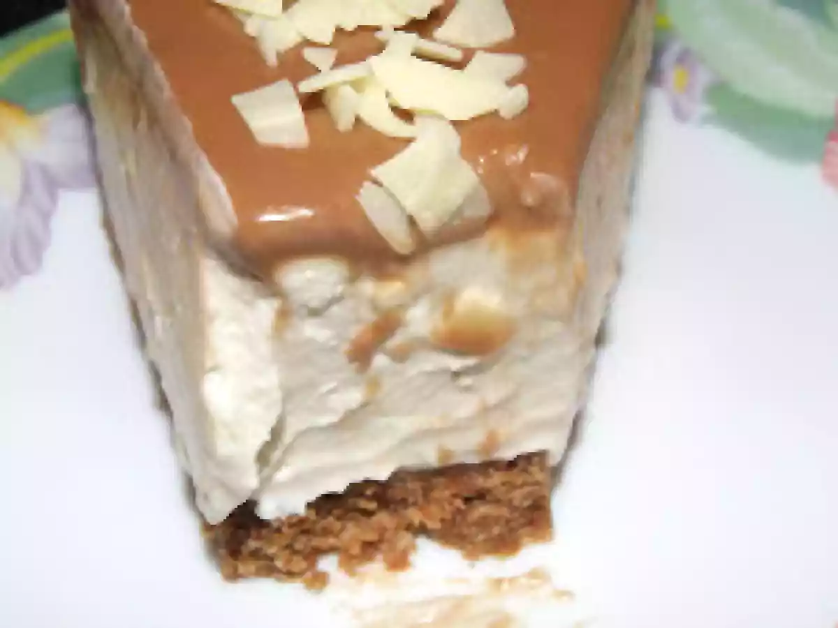 CHEESE CAKE SANS CUISSON AU CARAMEL ET SPECULOOS - photo 4