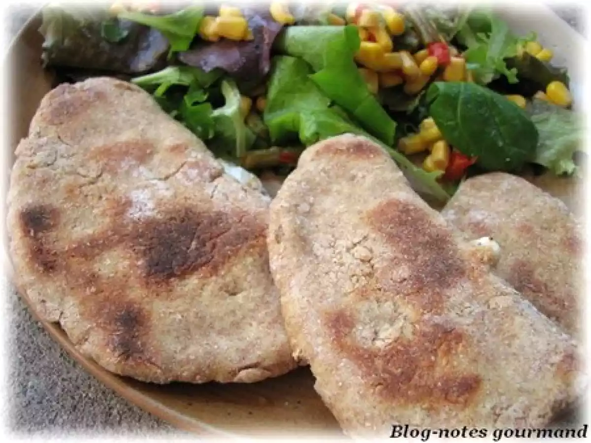 Cheese naans à la farine de pois chiche (et autres causes d'énervement)