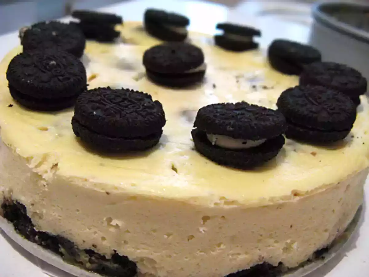 Cheesecake à l'oreo