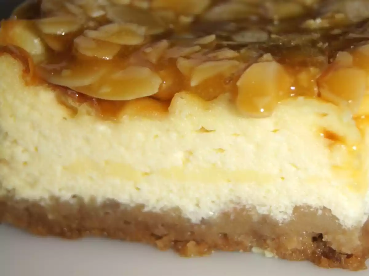 Cheesecake à la faisselle.