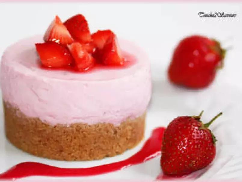 Cheesecake à la fraise, photo 1