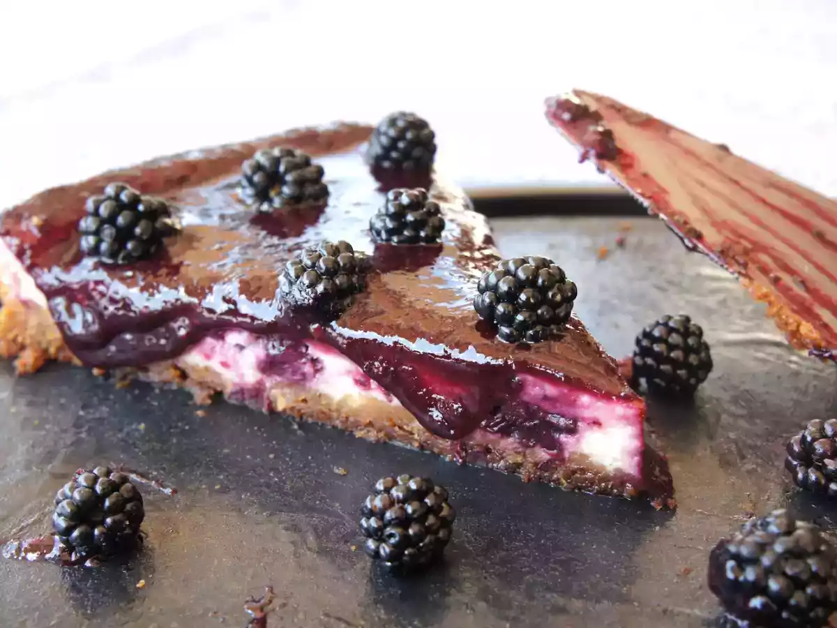 Cheesecake à la mûre - photo 2