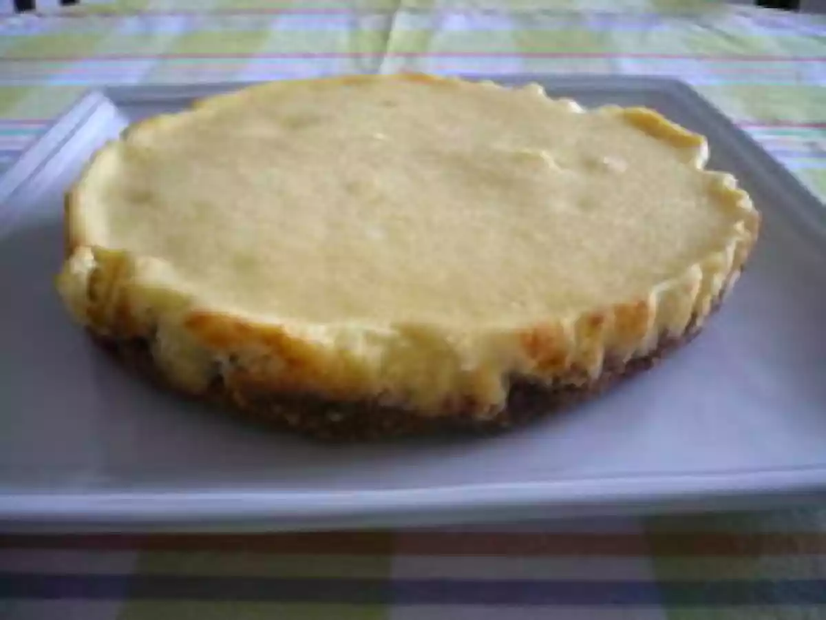Cheesecake à la pâte d'ovomaltine