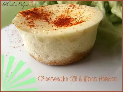 CheeseCake ail & Fines Herbes