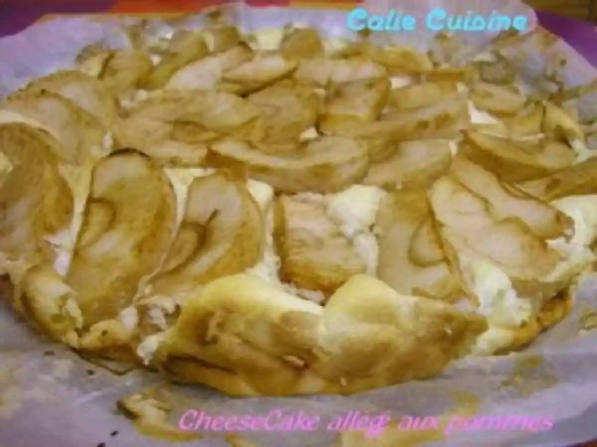 CheeseCake allégée aux pommes - photo 2