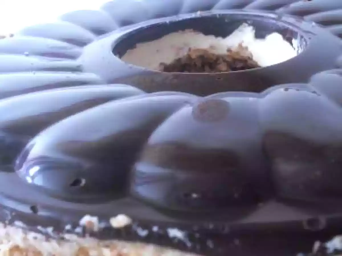 Cheesecake au caramel nappé au chocolat et sans cuisson - photo 3