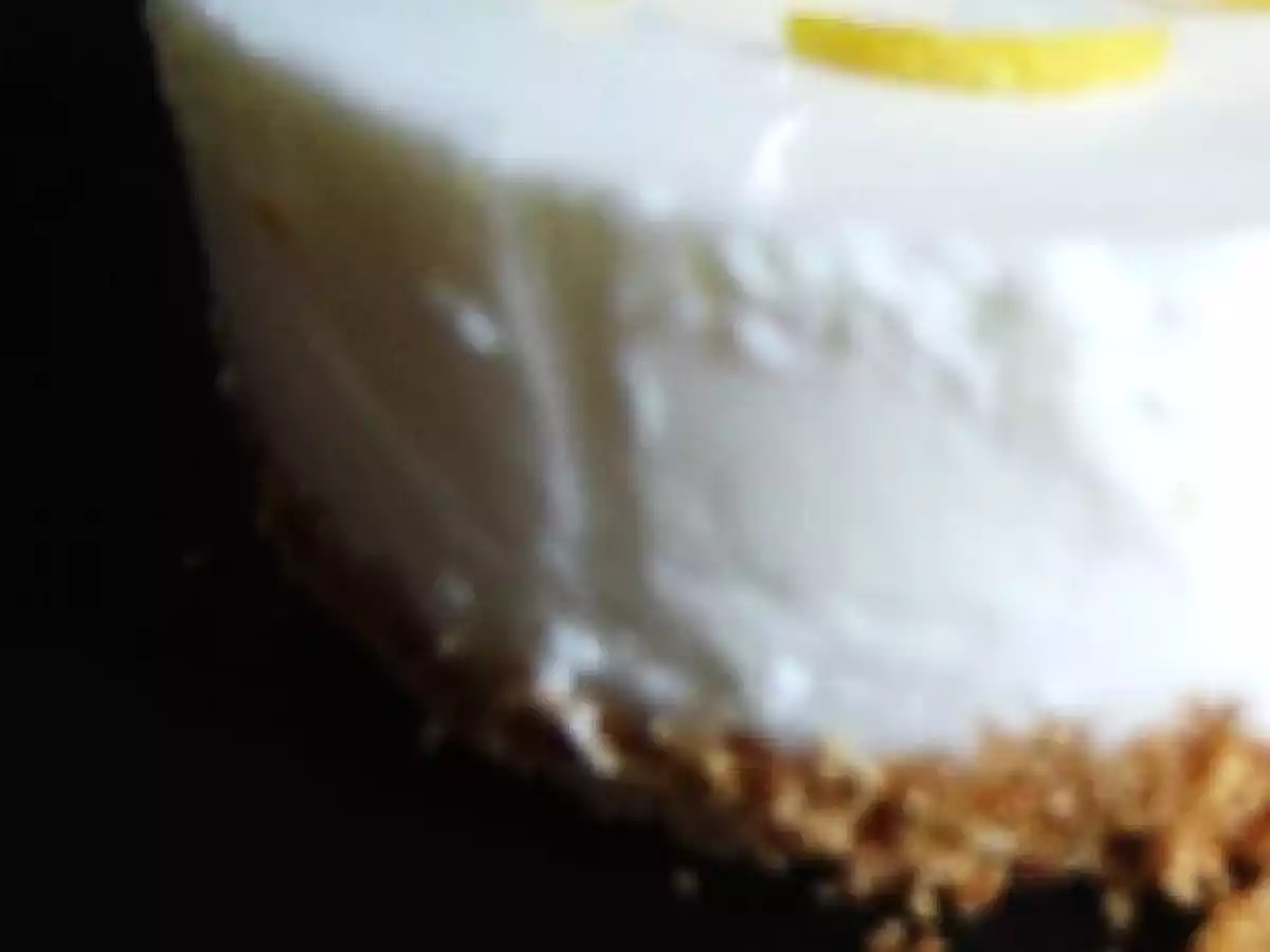CHEESECAKE AU CITRON LEGER ET SANS CUISSON !!