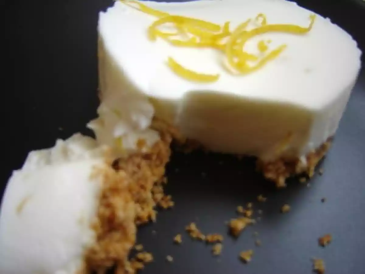 CHEESECAKE AU CITRON LEGER ET SANS CUISSON !! - photo 2